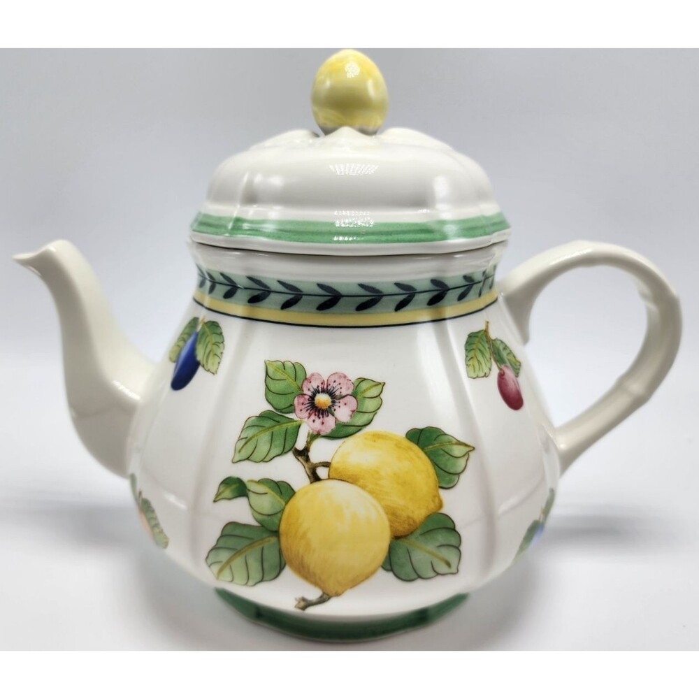 Villeroy & Boch French Garden Fleurence Tea Pot & Lid